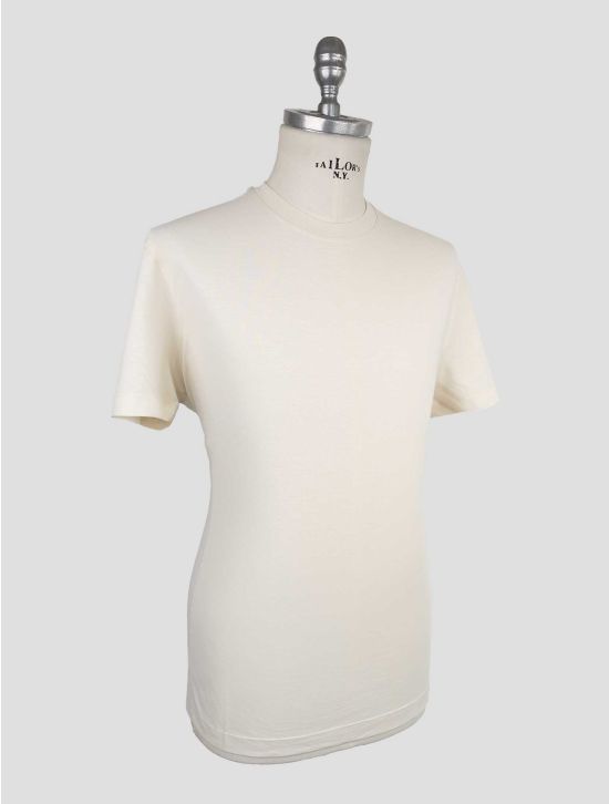 Kired Beige Cotton T-Shirt 2