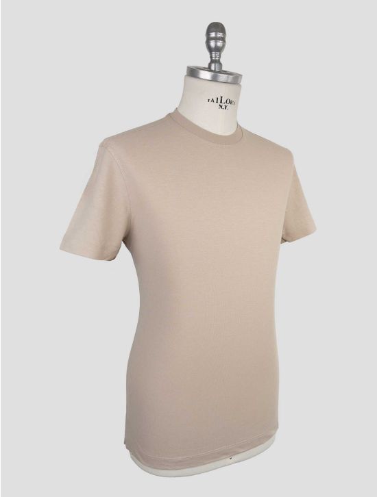 Kired Beige Cotton T-Shirt 2