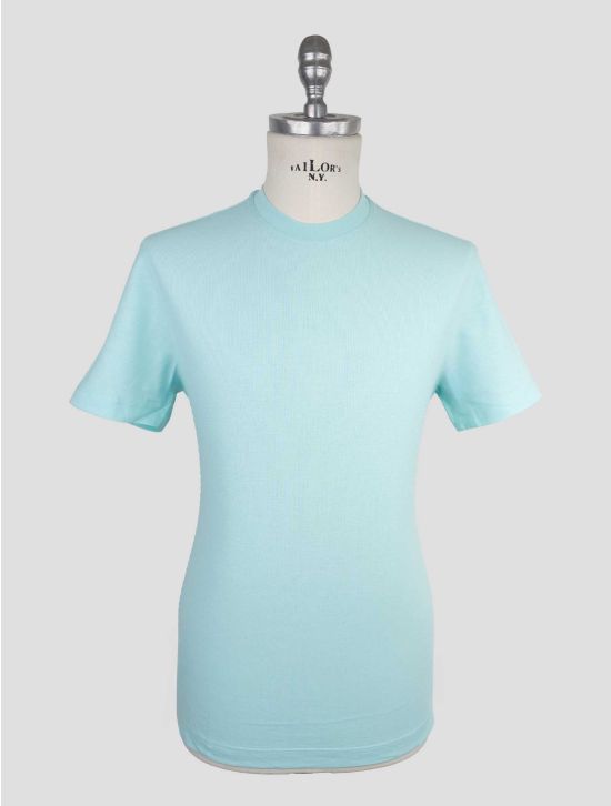 Kired Light Blue Cotton T-Shirt 1