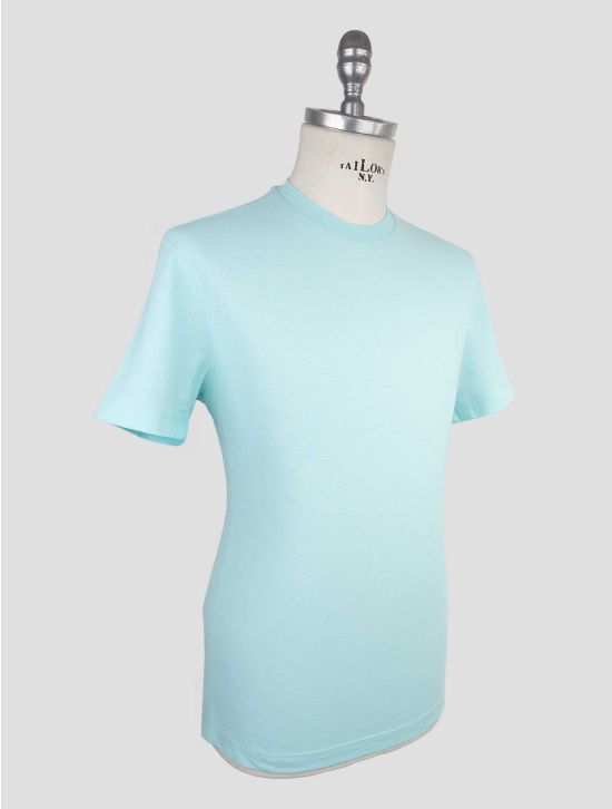 Kired Light Blue Cotton T-Shirt 2