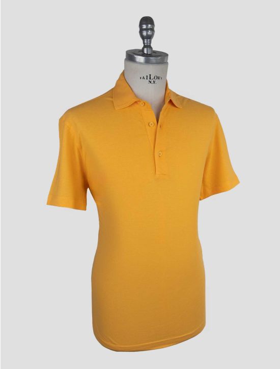 Kired Orange Cotton Polo 2