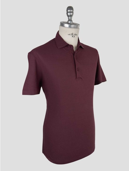 Kired Burgundy Cotton Polo 2