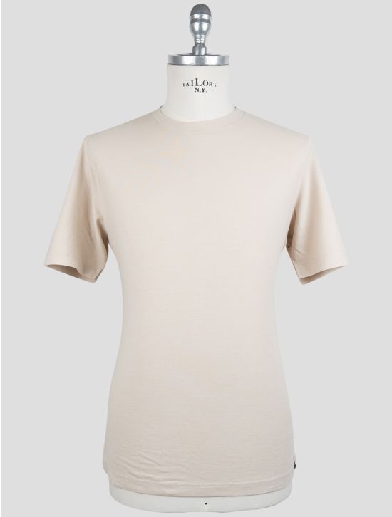 Gran Sasso Beige Cotton T-Shirt 1
