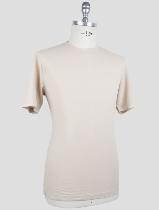 Gran Sasso Beige Cotton T-Shirt 2