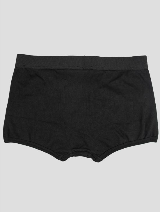 Kiton Black Cotton Ea Underwear 2