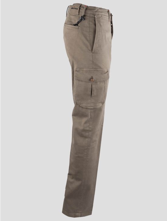 Kiton Beige Cotton Ea Cargo Pant 2