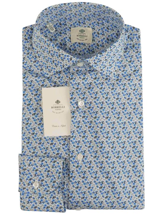 Luigi Borrelli Multicolor Cotton Shirt 1