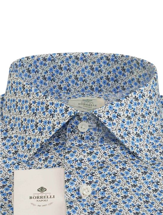 Luigi Borrelli Multicolor Cotton Shirt 2
