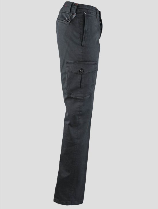Kiton Black Lycra Ea Cargo Pant 2