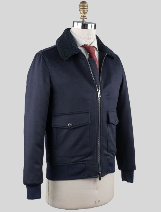 Isaia Blue Cashmere Coat 2