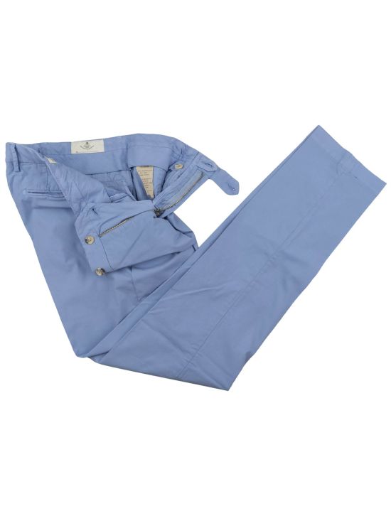 Luigi Borrelli Light Blue Cotton Ea Pant 2