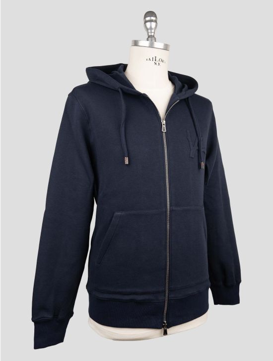 Isaia Blue Cotton Pa Cashmere Tracksuit 2