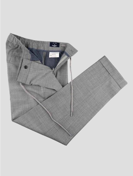 Barba Napoli Gray Pl Wool Ea Pants 2