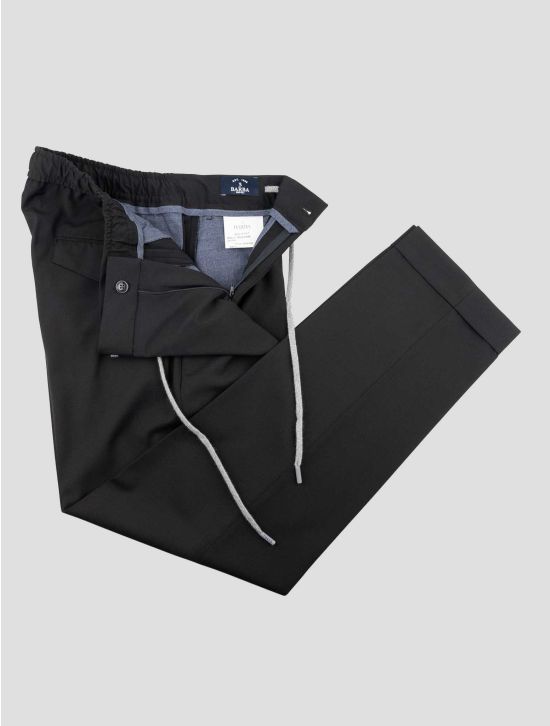 Barba Napoli Black Pl Wool Ea Pants 2