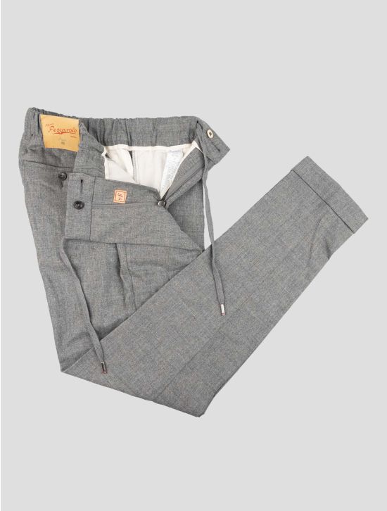 Marco Pescarolo Gray Virgin Wool Cashmere Ea Pants 2