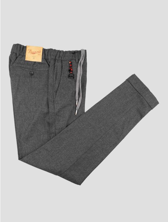 Marco Pescarolo  Dark Gray Virgin Wool Cashmere Ea Pants 1