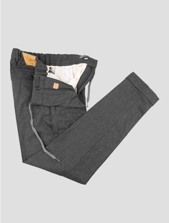 Marco Pescarolo  Dark Gray Virgin Wool Cashmere Ea Pants 2