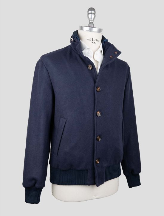 Kired Blue Pl Acrlic Wool Coat 2