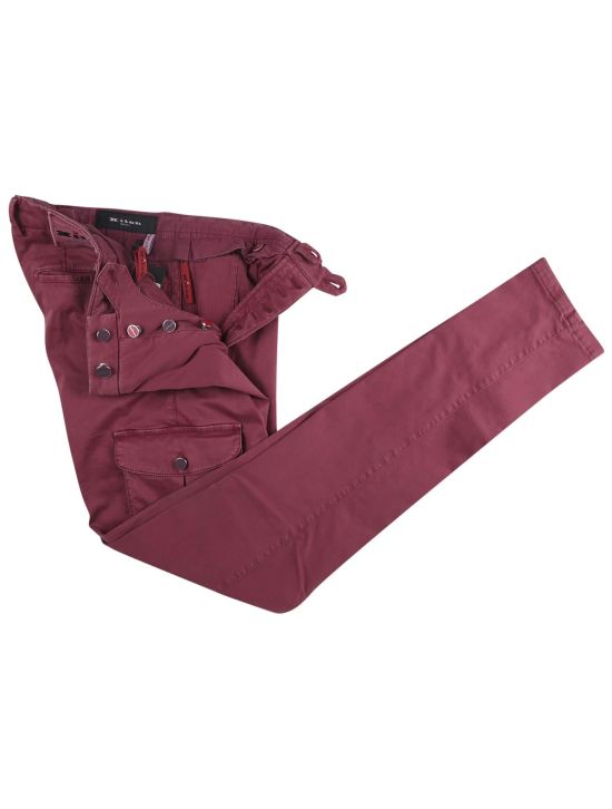 Kiton Red Cotton Pant 2