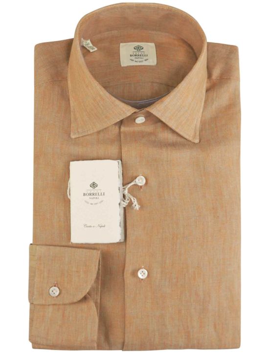 Luigi Borrelli Multicolor Linen Shirt 1