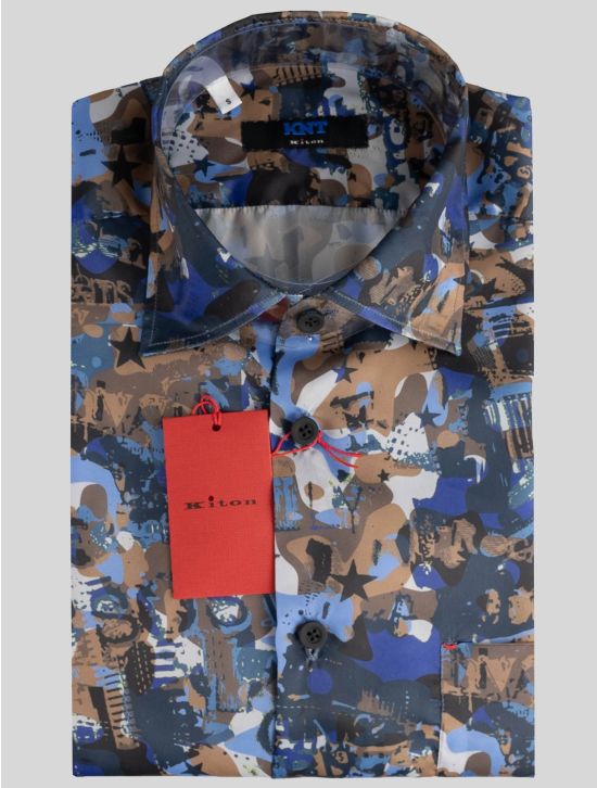 KNT Kiton Multicolor Shirt 1