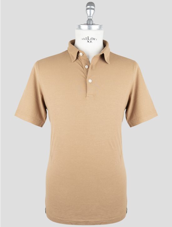 Gran Sasso Brown Cotton Polo 1