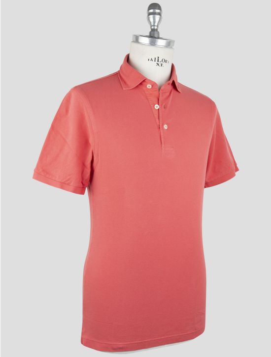 Gran Sasso Light Red Cotton Polo 2