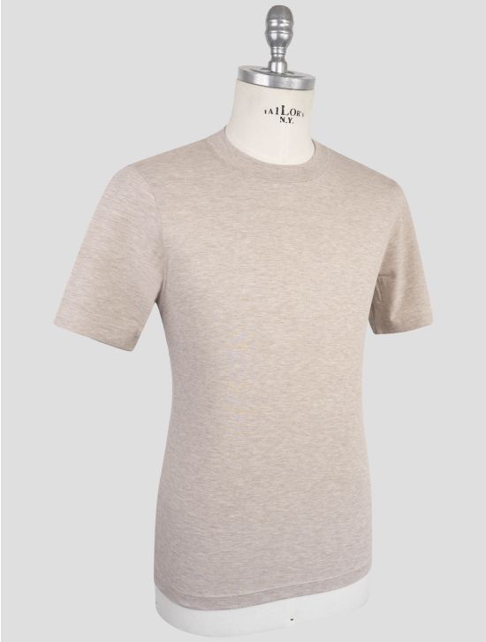 Gran Sasso Taupe Cotton T-Shirt 2