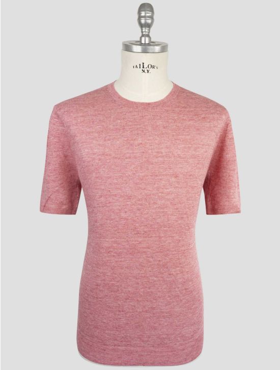 Gran Sasso Red Linen T-Shirt 1