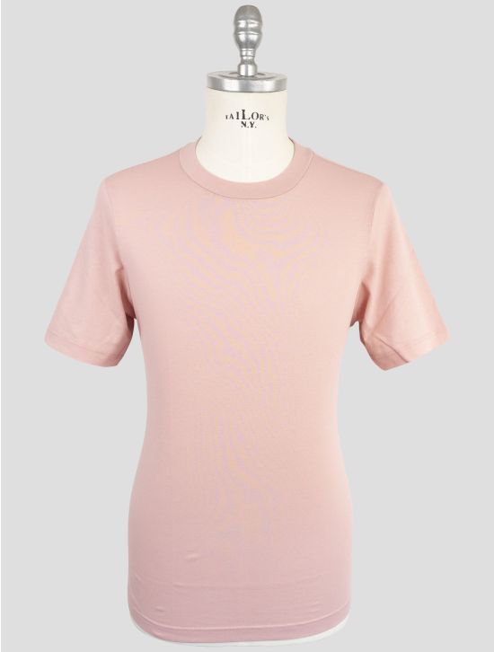 Gran Sasso Pink Cotton T-Shirt 1