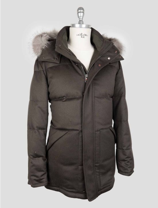 Kired Green Wool Ea Overcoat 2