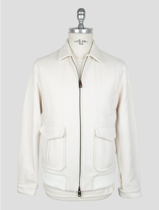 Kired White Pl Acetate Wool Coat 1