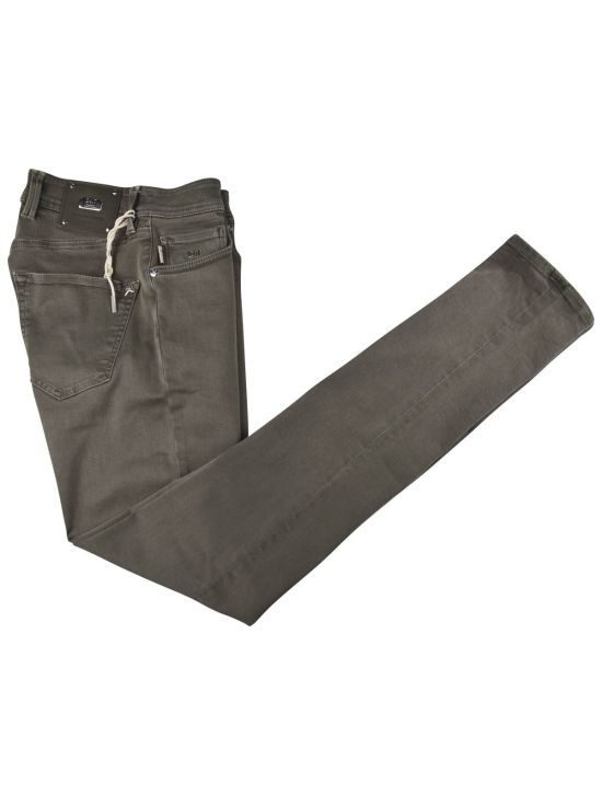 Tramarossa Green Cotton Pl Ea Jeans 1