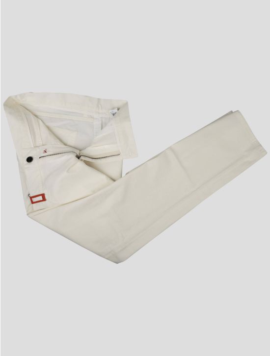 Isaia White Cotton Ea Pants 2