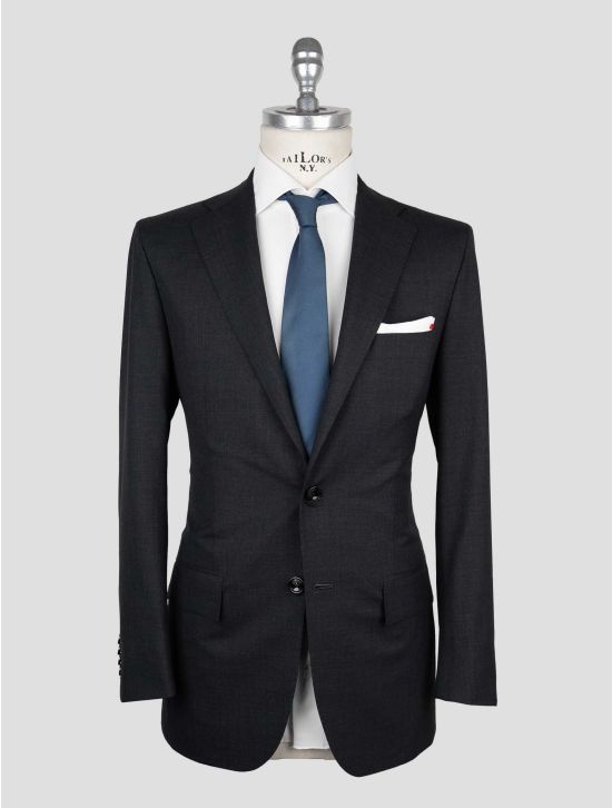 Kiton Gray Wool Suit 1