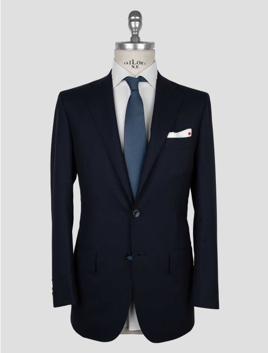 Kiton Dark Blue Wool Suit 1