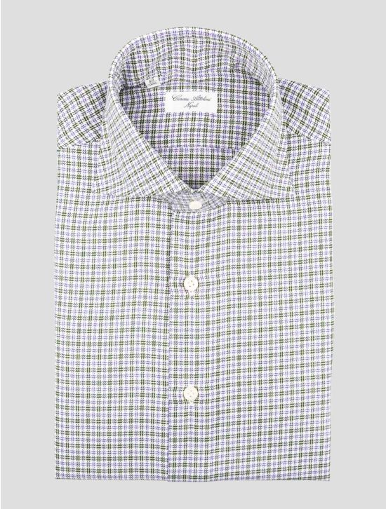 Cesare Attolini Multicolor Cotton Shirt 1