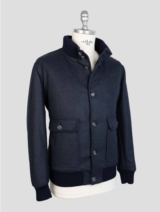 Barba Napoli Blue Cashmere Ea Coat 2