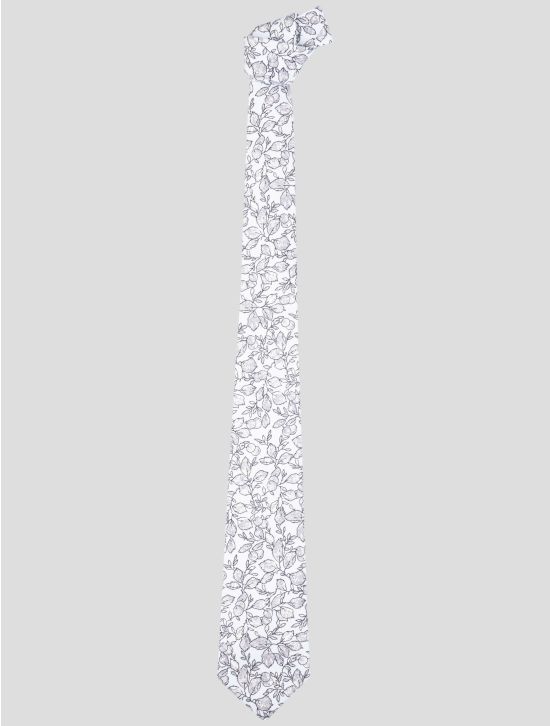 Kiton Multicolor Silk Tie 1