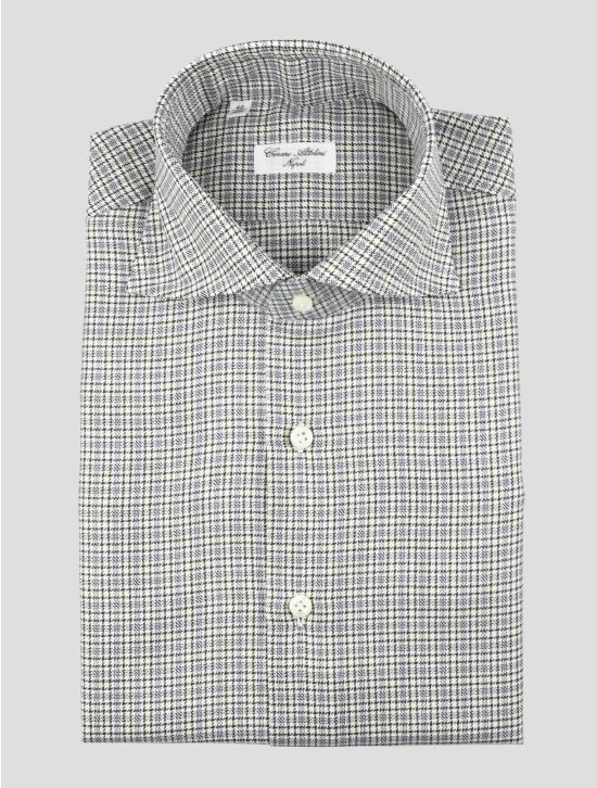 Cesare Attolini Multicolor Cotton Shirt 1