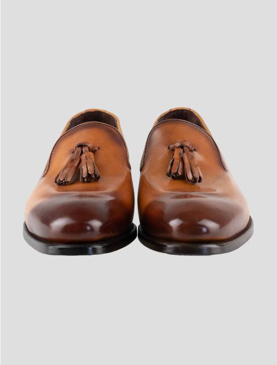 Peluso 1907 Brown Leather Loafers 2
