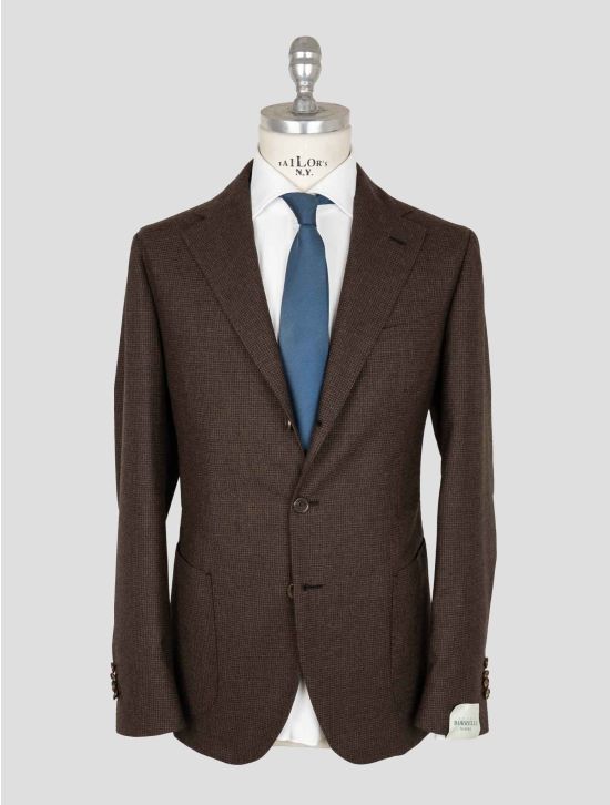 Luigi Borrelli Brown Virgin Wool  Suit 1