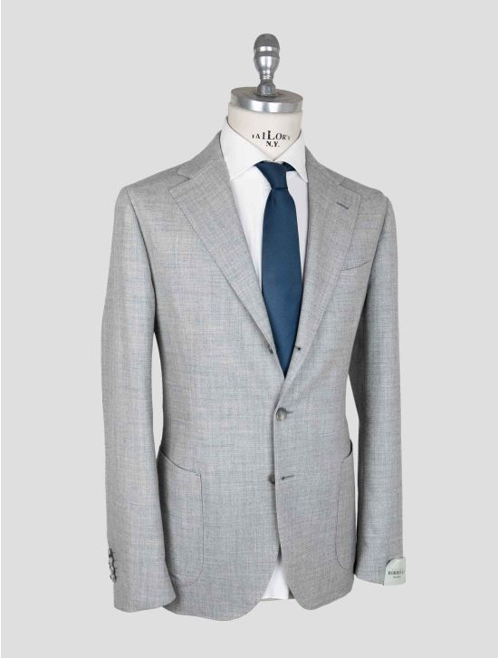 Luigi Borrelli Gray Virgin Wool  Suit 2