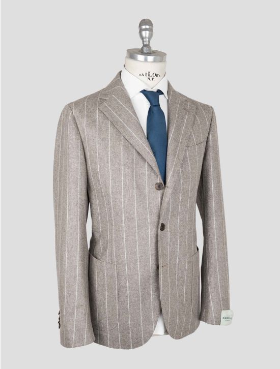 Luigi Borrelli Brown Virgin Wool  Suit 2
