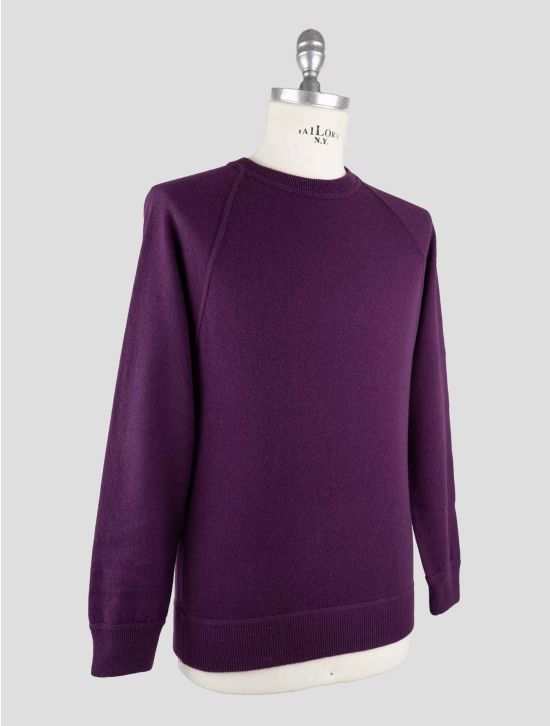 Drumohr Purple Cashmere Sweater 2