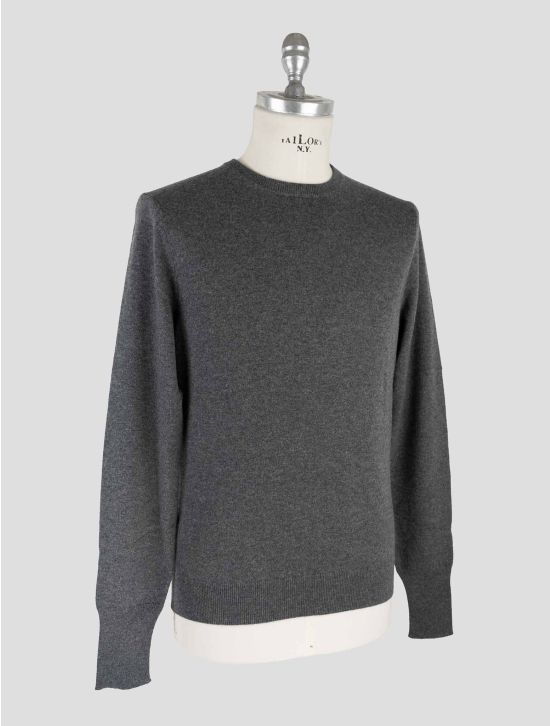 Drumohr Gray Cashmere Sweater 2
