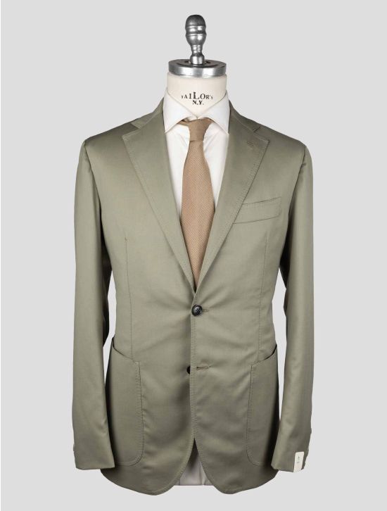 Luigi Borrelli Green Virgin Wool Suit 2