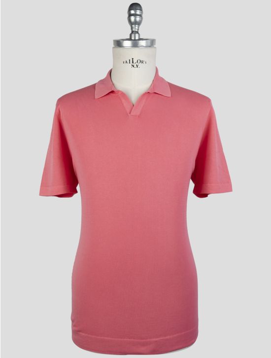 Drumohr Pink Cotton Polo 1