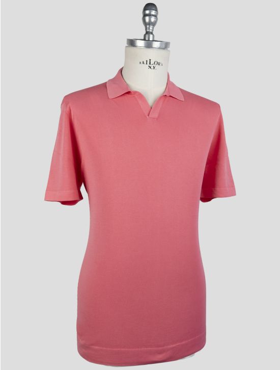 Drumohr Pink Cotton Polo 2