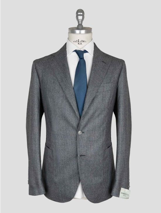 Luigi Borrelli Gray Virgin Wool  Suit 1